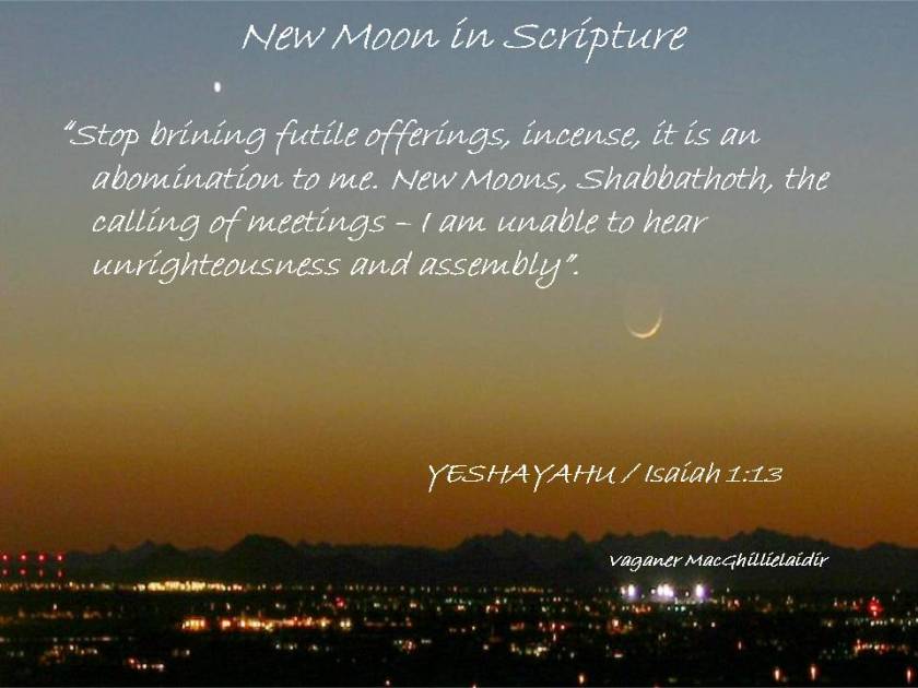 NEW MOON DAYS IN SCRIPTURE 5