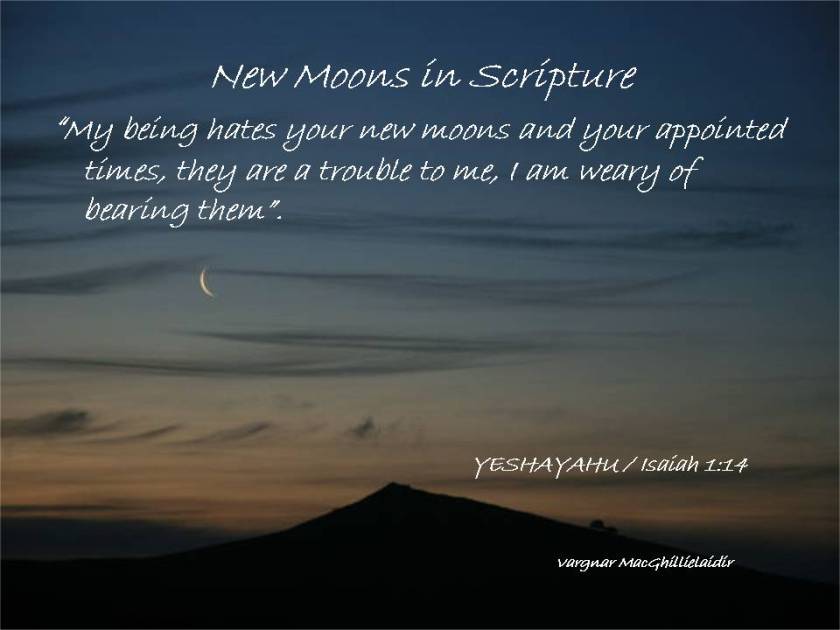 NEW MOON DAYS IN SCRIPTURE 6