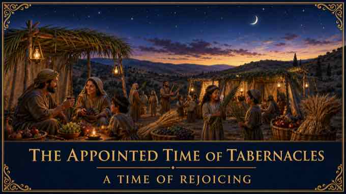 The appointed time of Tabernacles