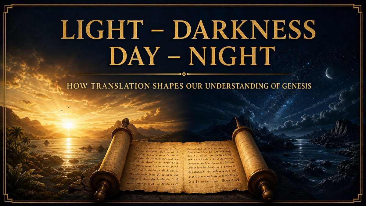 Light – Darkness, Day – Night