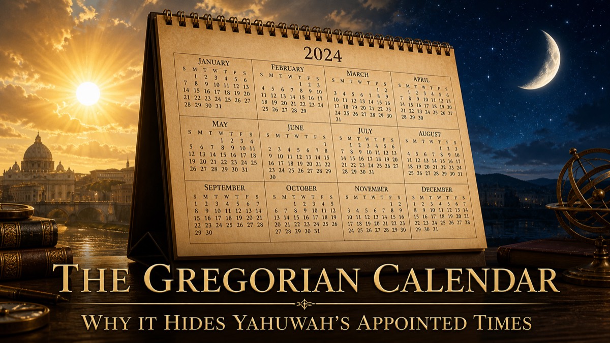 Why the Gregorian Calendar Hides Yahuwah’s Appointed Times