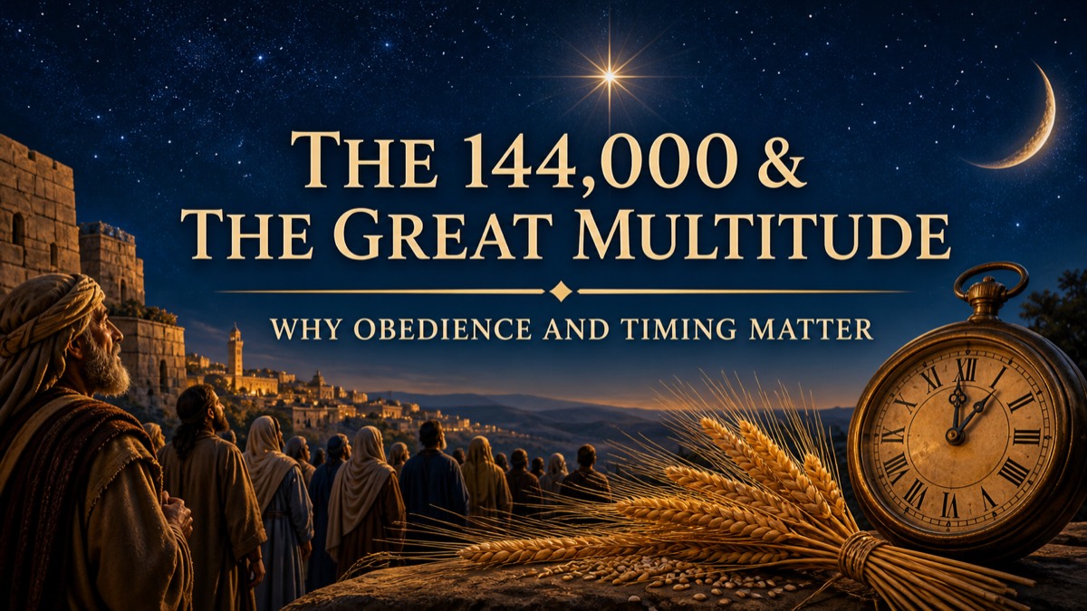 The 144,000 and the Great Multitude