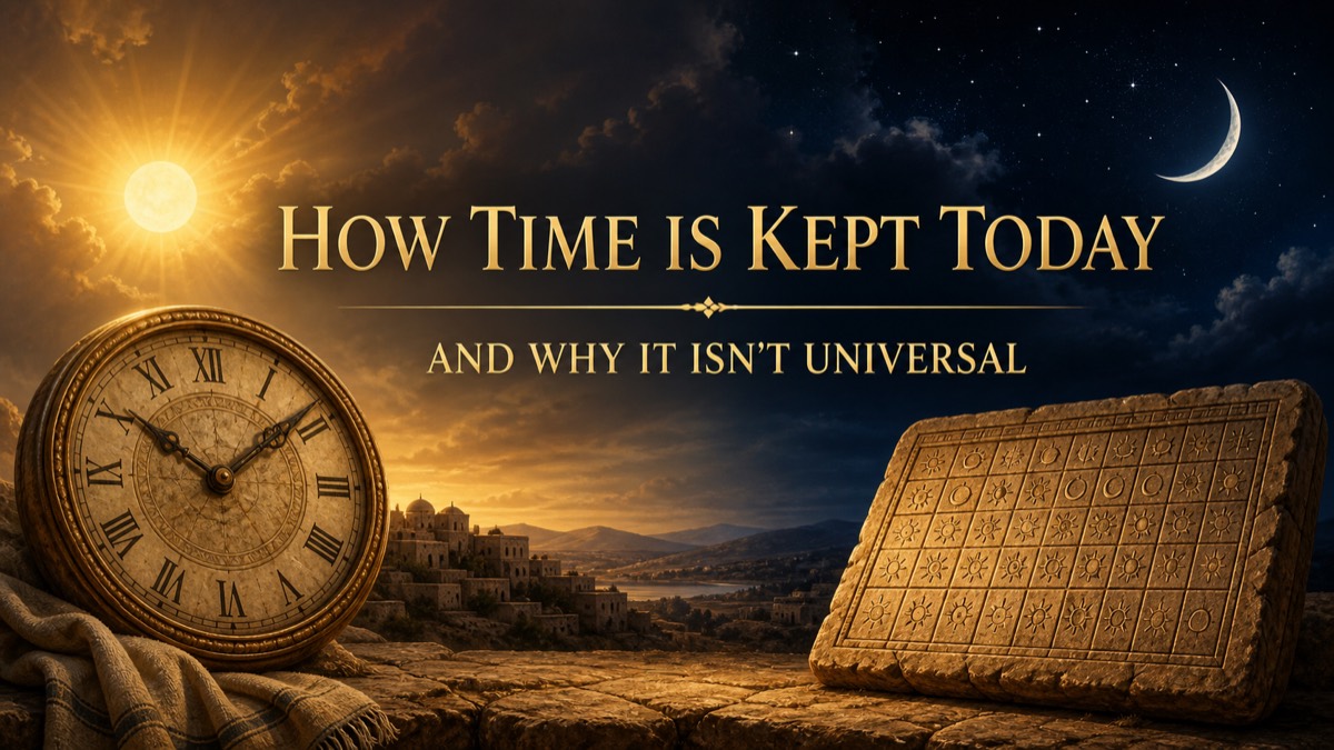 How Time Is Kept Today (And Why It Isn't Universal)