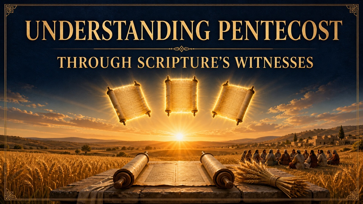 Understanding Pentecost Through Scripture’s Witnesses