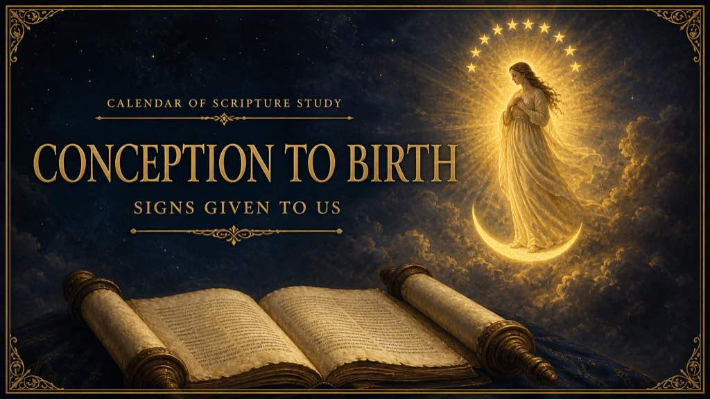Conception to birth. Signs given to us.