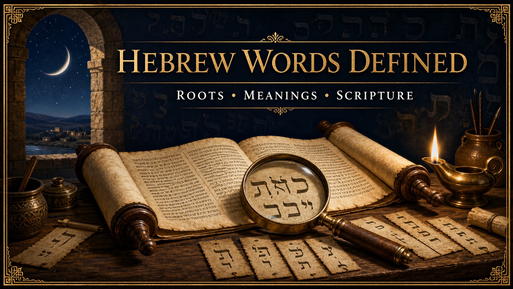 Hebrew Words defined