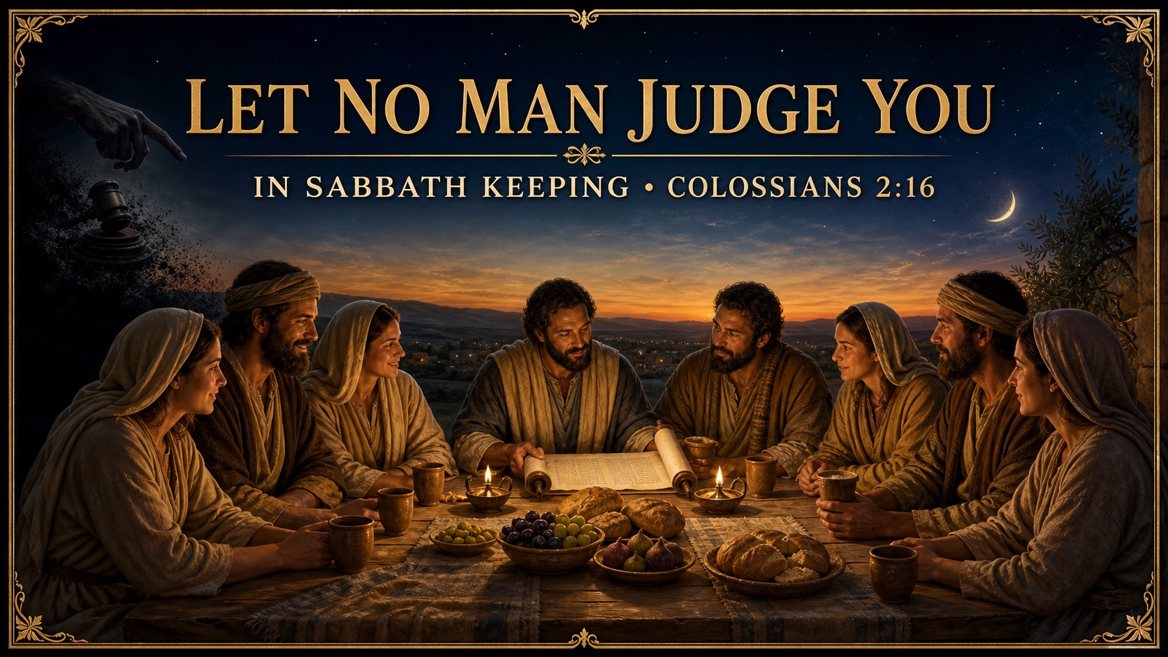 Let No Man Judge You In Sabbath Keeping (Colossians 2:16) 