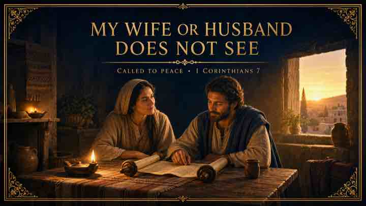 My Wife or Husband does not see…