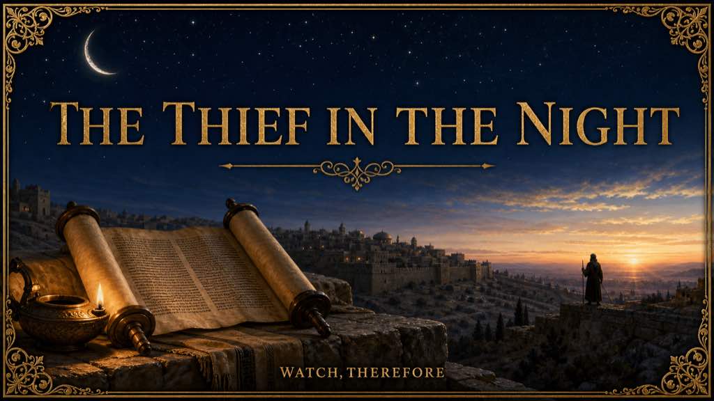 The thief in the night.